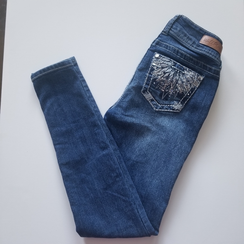 Wall Flower Embellished Jeans